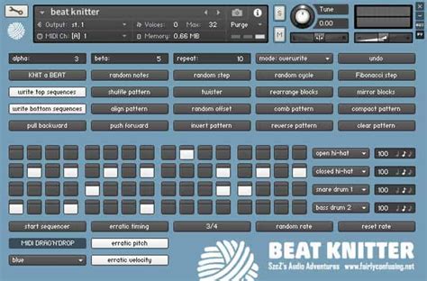 random drum beat generator.